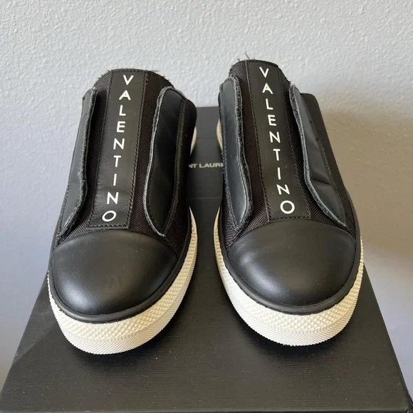 Valentino Black Slip-On Women’s Shoes - Picture 5 of 8